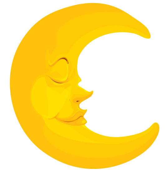 Полумесяц с лицом