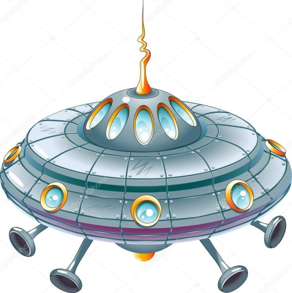 Ракета и летающая тарелка