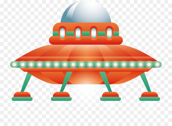 Летающая тарелка разноцветное