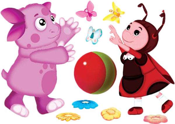 Лунтик герои Мила