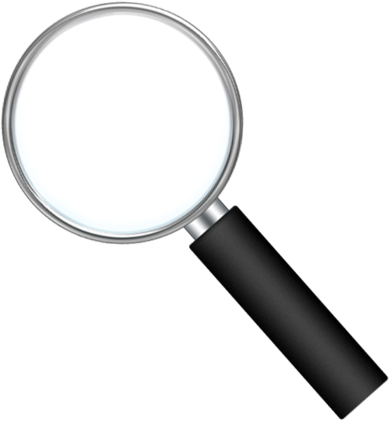Лупа без фона