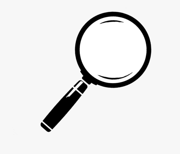 Лупа силуэт