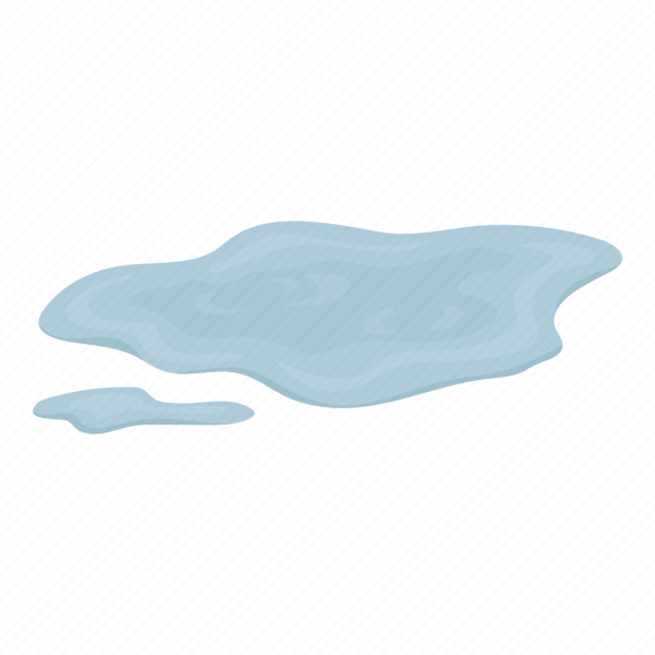 Прозрачная лужа