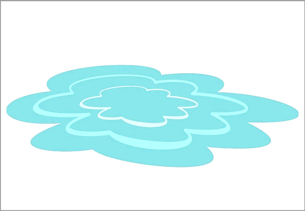 Сказочная лужа