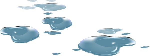 Лужа мультяшная