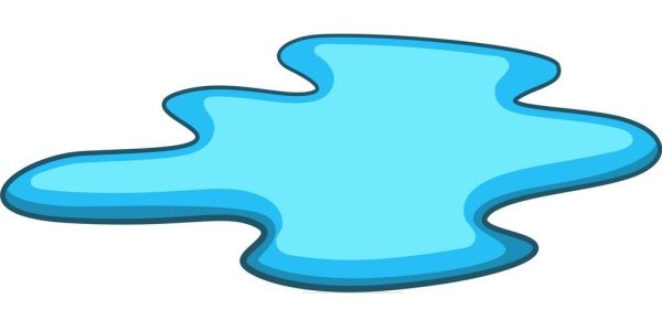 Ребенок в луже