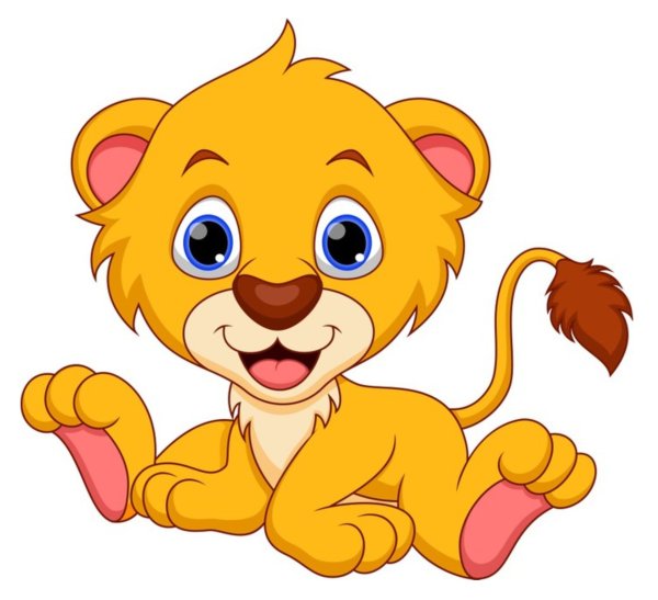 Львенок иллюстрация