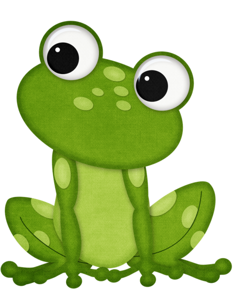 Лягушонок мультяшный