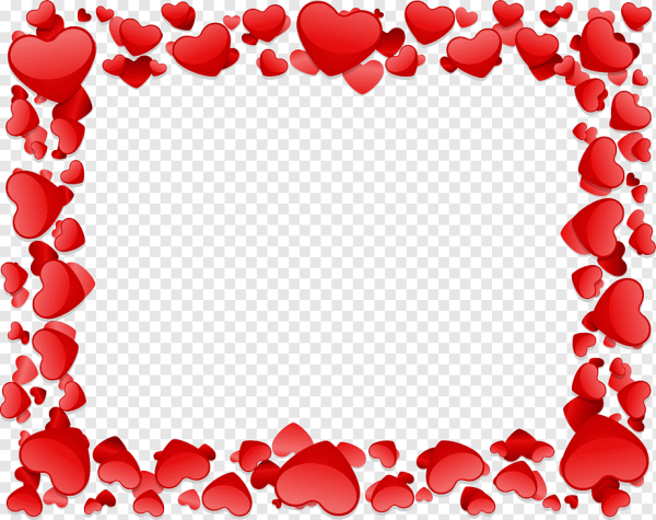 Рамочка с сердечками