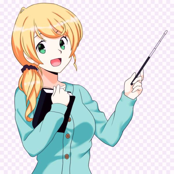 Учитель рисунок аниме