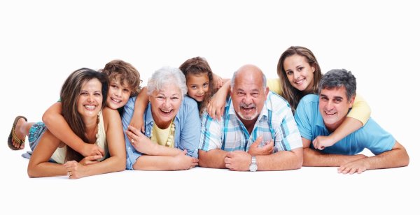 Большая семья