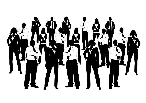 Векторная группа людей