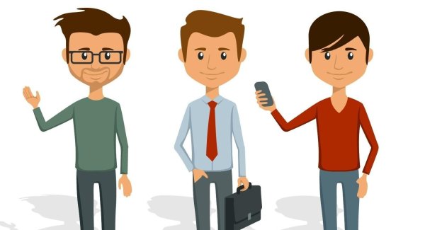 Мультяшный человек