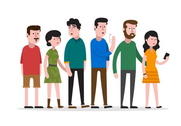 Мультяшные люди