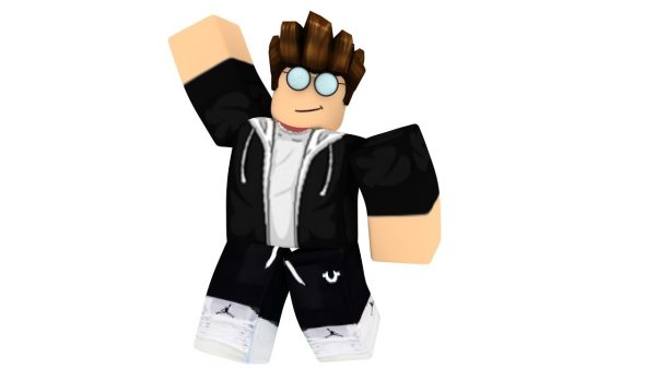 Roblox герои на белом фоне