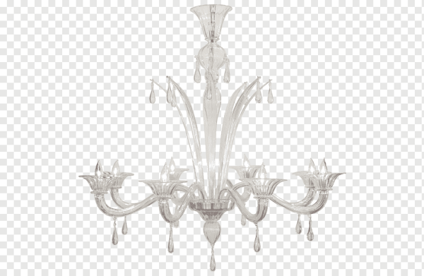 Красивый светильник на белом фоне