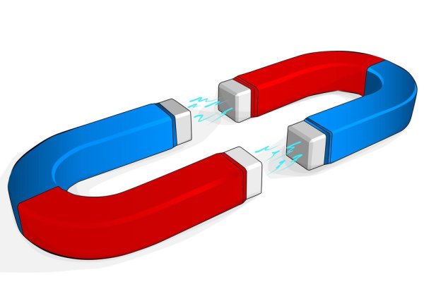 Притягивание магнитов