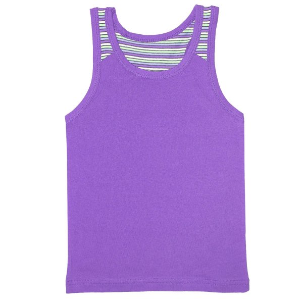 Фиолетовая футболка детская