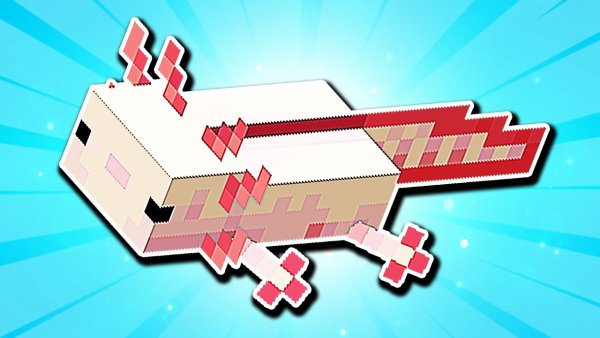 Майнкрафт аксалотль1 17