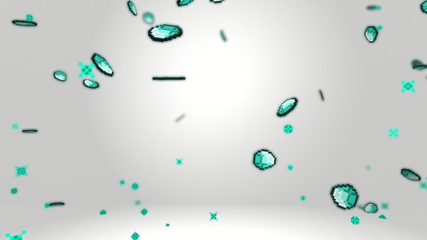 Дождь из алмазов майнкрафт