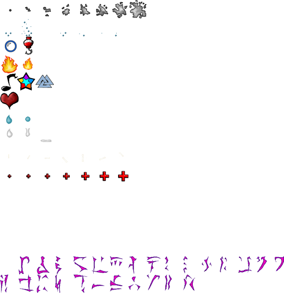 Партиклы для текстур пака