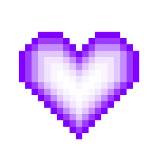 Сердечко из пикселей