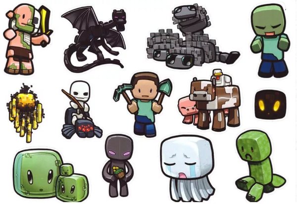 Стикеры из игр