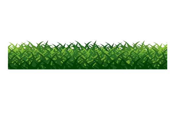 Красивая пиксельная трава