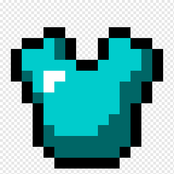 Алмазный нагрудник майнкрафт