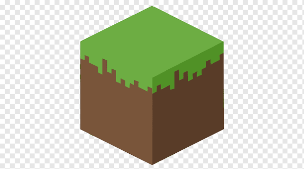 Блок земли на прозрачном фоне