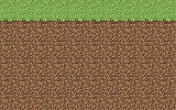 Блок травы майнкрафт 2д