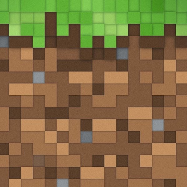 Блок травы из МАЙНКРАФТА 2д