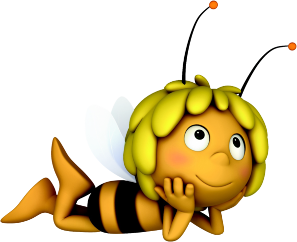 Мультяшная пчела Пчелка мая