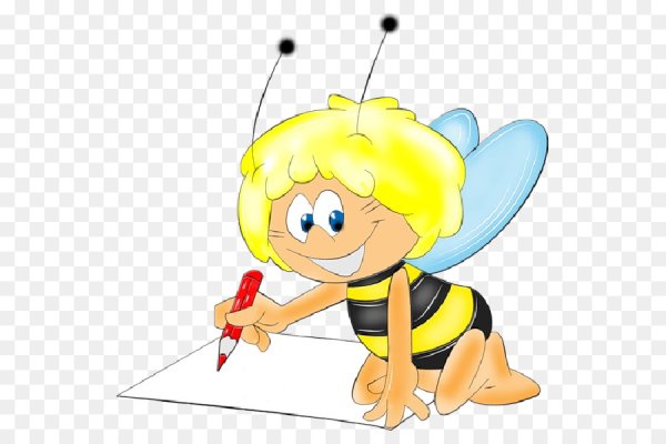 Пчела рисунок