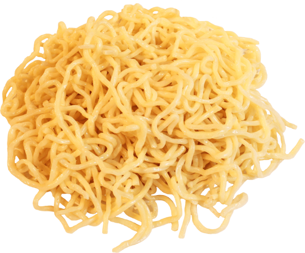 Спагетти на белом фоне