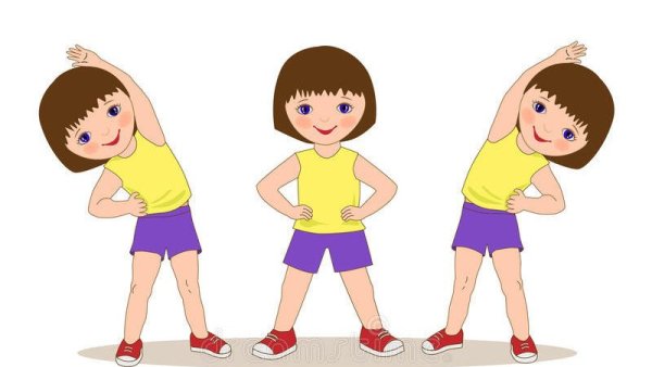 Зарядка для дошкольников в картинках