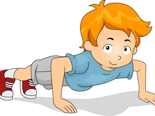 Отжимания дети