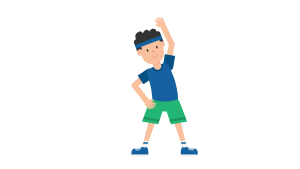 Зарядка для детей на прозрачном фоне