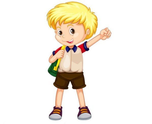 Мальчик мультяшный