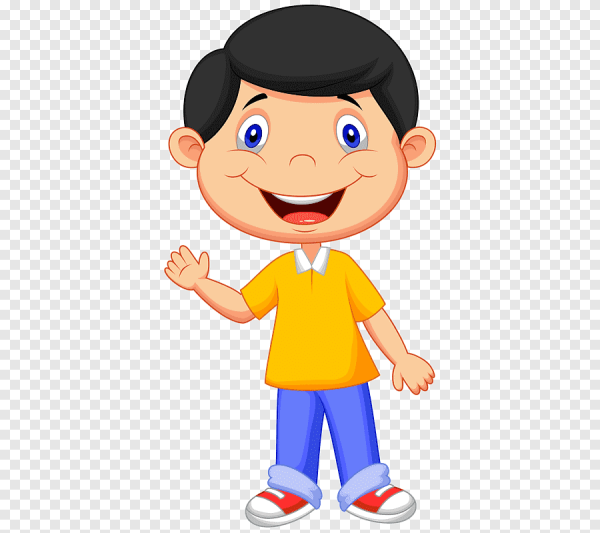 Мальчик на прозрачном фоне