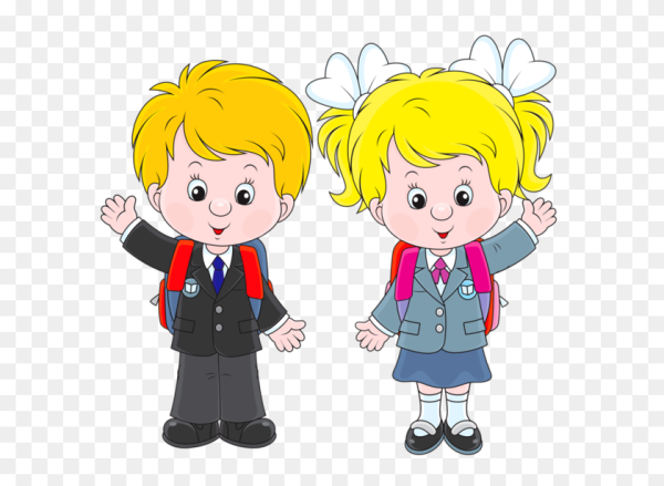 Школьник рисунок