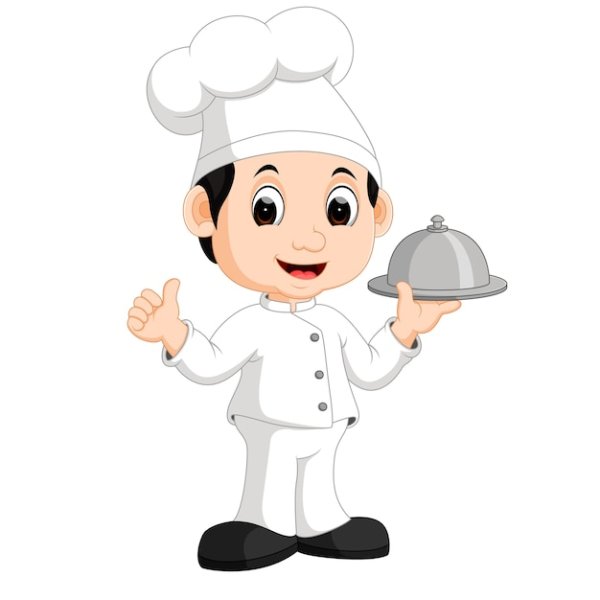 Картинка Поваренок на прозрачном фоне