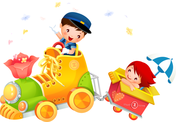 Клипарты на прозрачном фоне детские