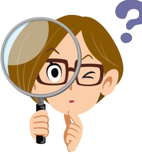 Человек под увеличительным стеклом