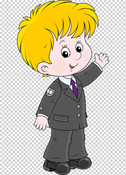 Мультяшные школьники