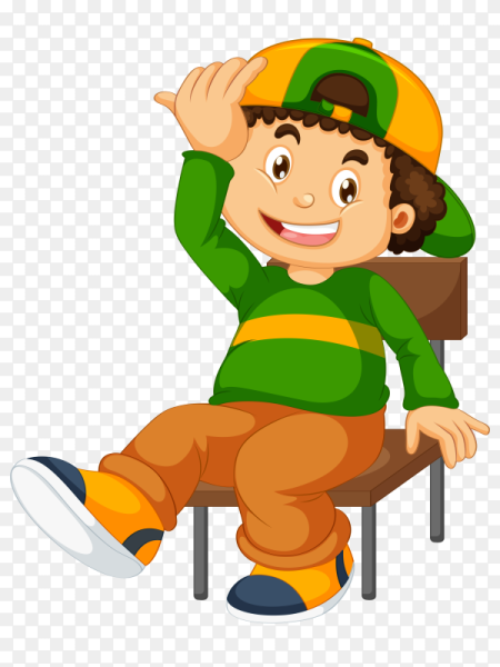 Ребенок сидит