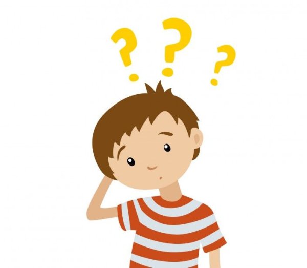 Ребенок думает