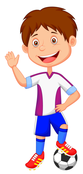 Мультяшные мальчики футболисты