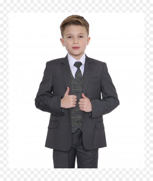 Ребенок в деловом костюме
