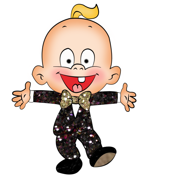 Карапузы на прозрачном фоне